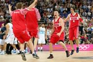 Battle for the bronze between Russia and Argentina.